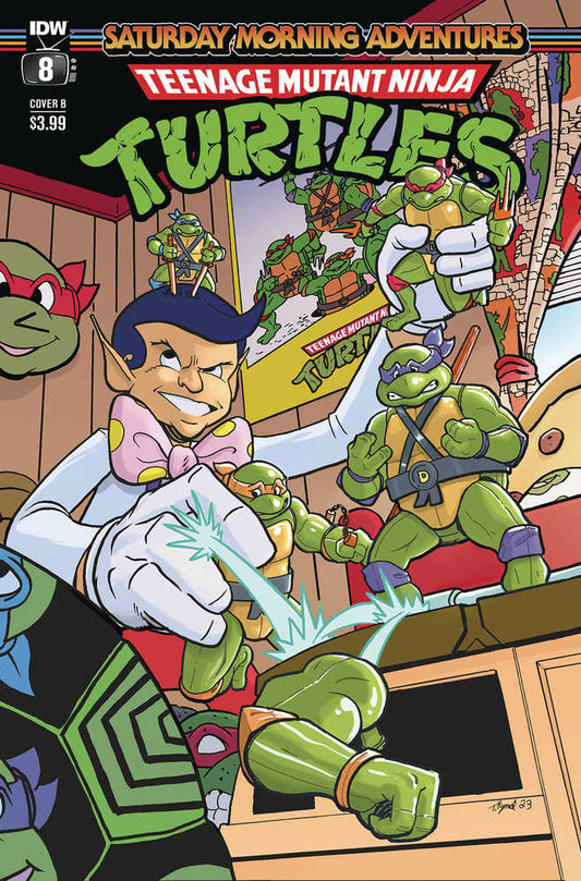 Teenage Mutant Ninja Turtles Saturday Morning Adventure 2023 #8 Cover B Hymel