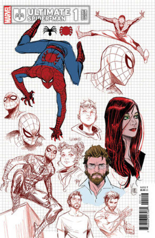 Ultimate Spider-Man #1 10 Copy Variant Edition Checchetto Design Variant