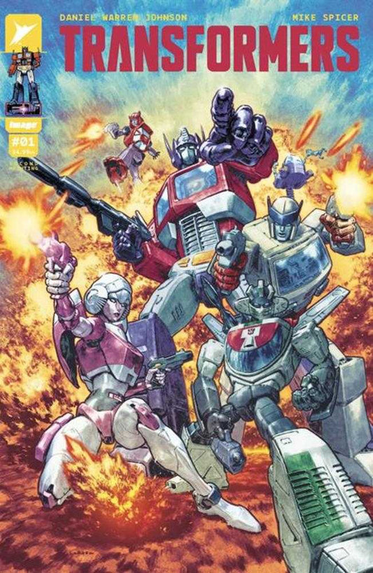 Transformers #1 Cover C 2nd Print Larosa