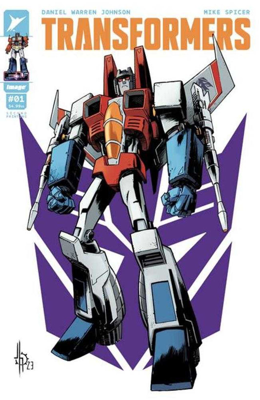 Transformers #1 Cover B 2nd Print Howard