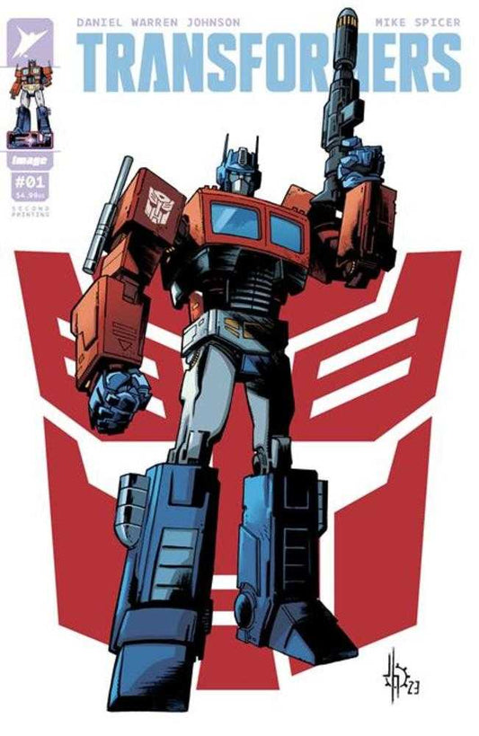 Transformers #1 Cover A 2nd Print Howard