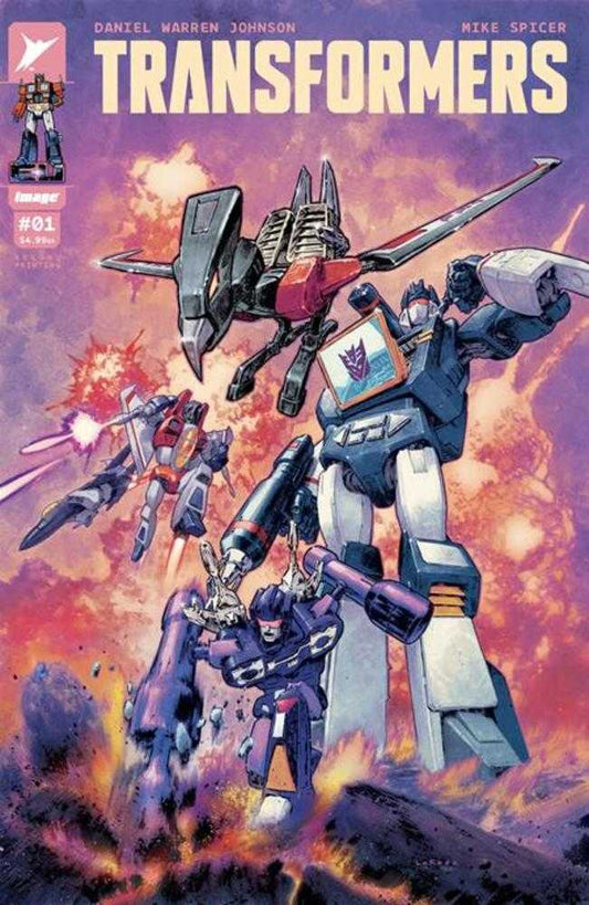 Transformers #1 Cover D 2nd Print Larosa