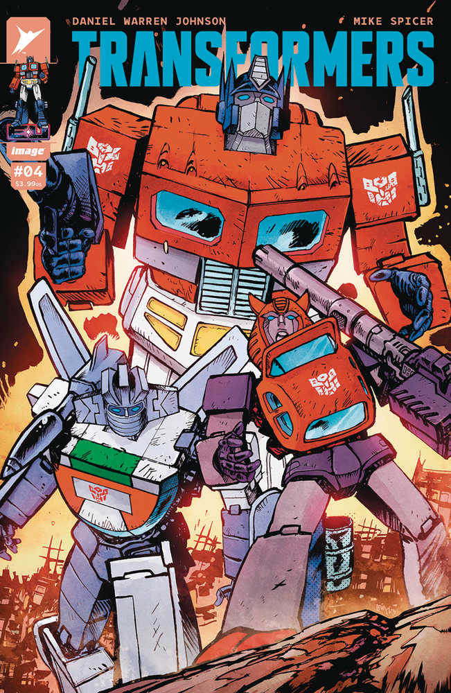 Transformers #4 Cover A Daniel Warren Johnson & Mike Spicer