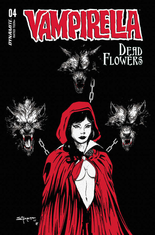 Vampirella Dead Flowers #4 Cover D Frazetta & Freeman