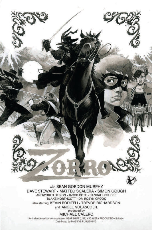 Zorro Man Of The Dead #1 (Of 4) Cover F 10 Copy Variant Edition Scalera (
