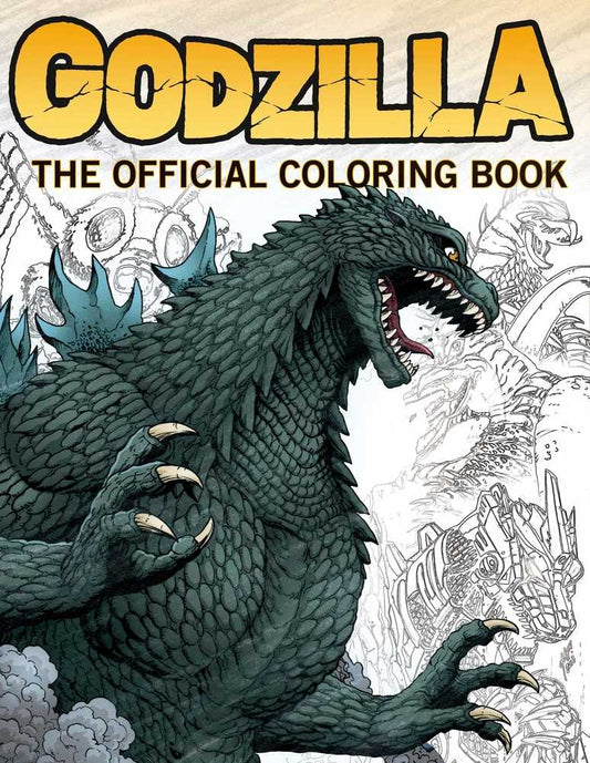 Godzilla Official Coloring Book Softcover
