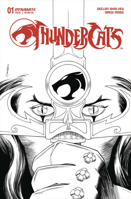 Thundercats #1 Cover Q 10 Copy Variant Edition Shalvey Line Art