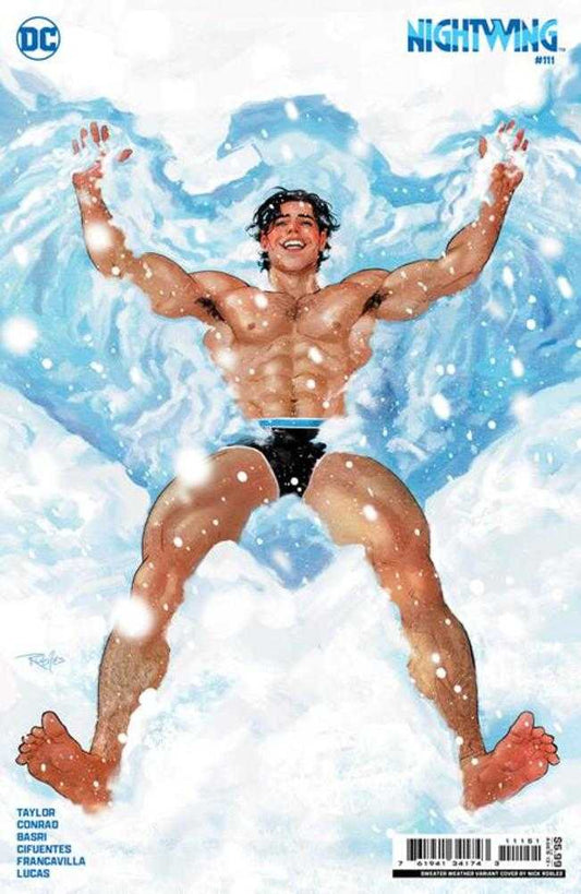 Nightwing #111 Cover D Nick Robles Sweater Weather Card Stock Variant