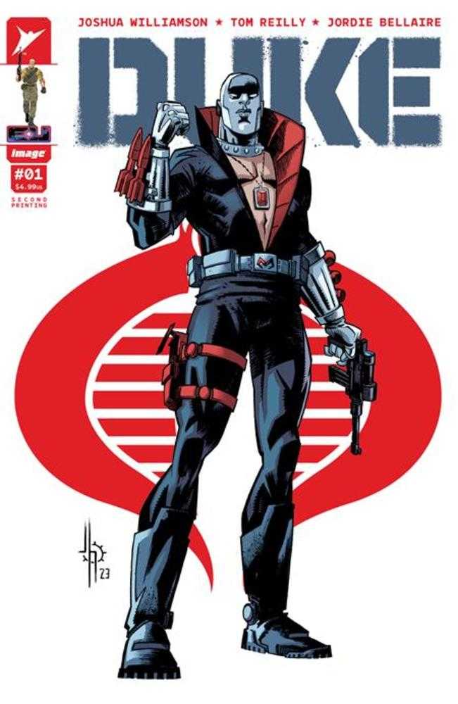 Duke #1 2nd Print Cover B Jason Howard Variant