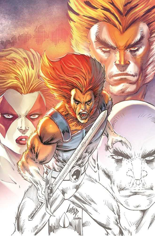 Thundercats #1 2nd Print Cover B 10 Copy Variant Edition Liefeld Virgin
