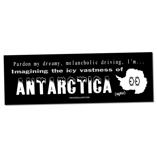 "Antarctica" bumper sticker