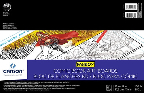 Canson COMIC BOOK ART BOARDS 11X17