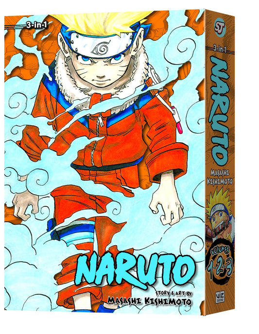 Naruto 3-In-1 Edition Volume 01