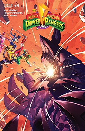 Mighty Morphin Power Rangers #4 Main Cover