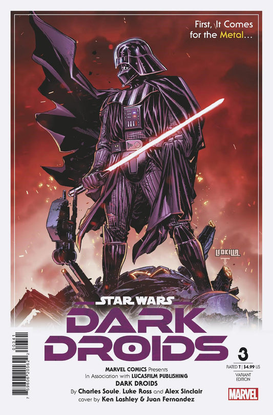 Star Wars Dark Droids #3 Ken Lashley Variant (SIGNED)