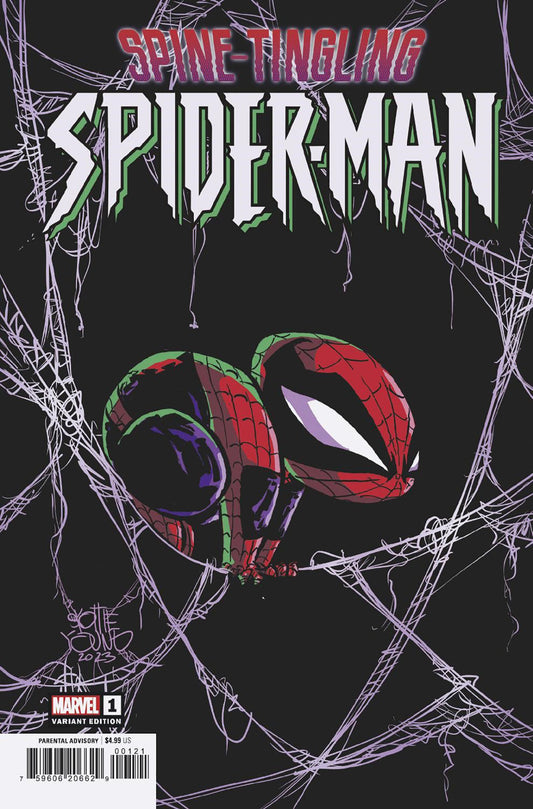 Spine-Tingling Spider-Man 1 Skottie Young Variant