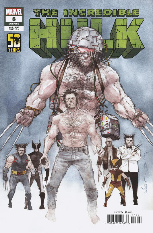 Incredible Hulk 8 Dustin Nguyen Wolverine Wolverine Wolverine Variant