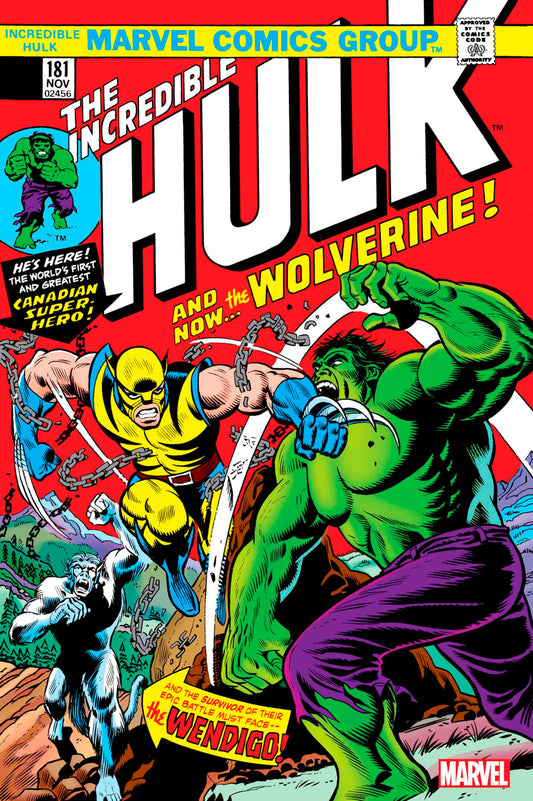 Incredible Hulk 181 Facsimile Edition Foil Variant [New Printing]
