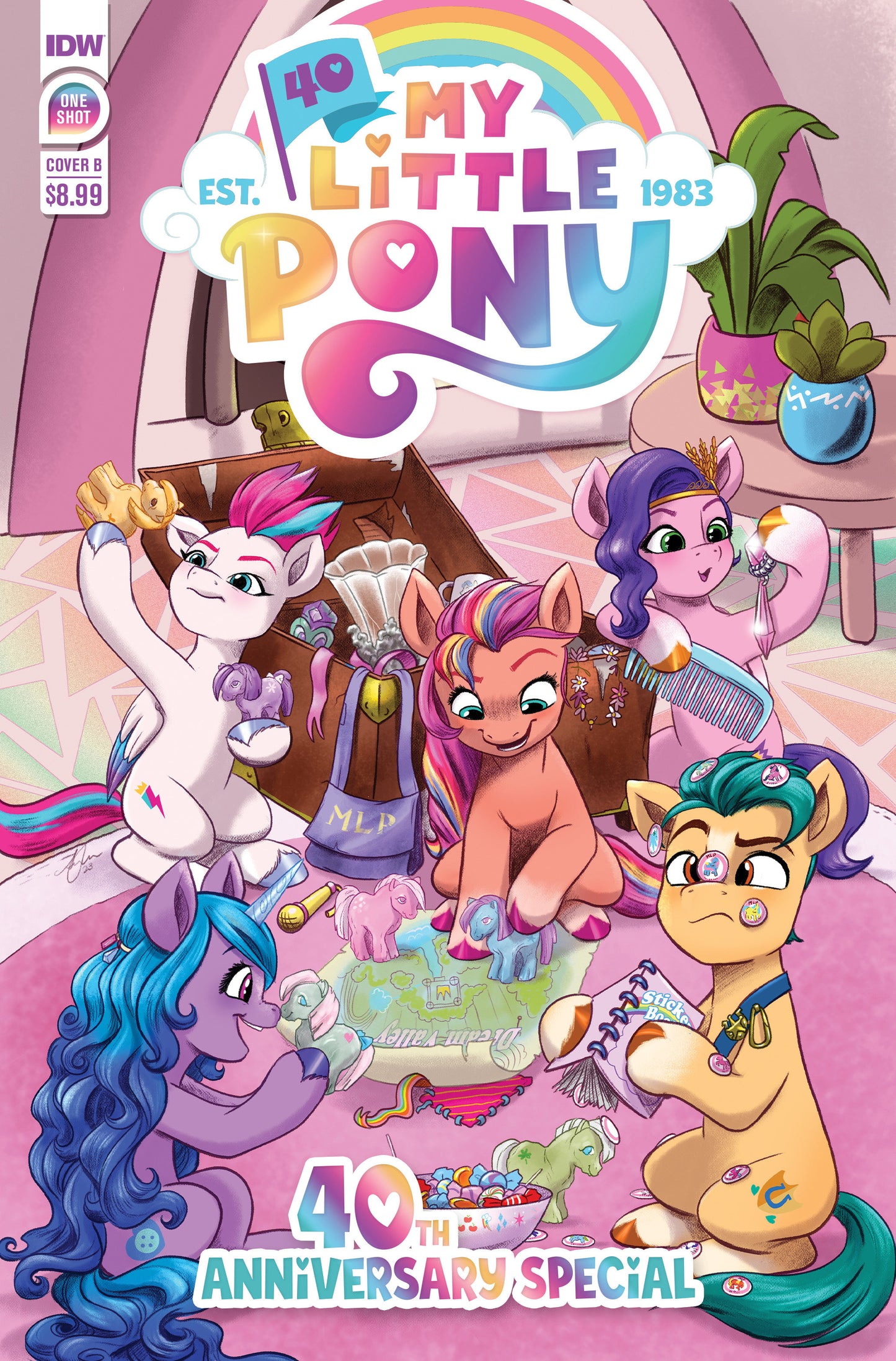 My Little Pony 40th Anniversary Special Variant B (Mebberson)