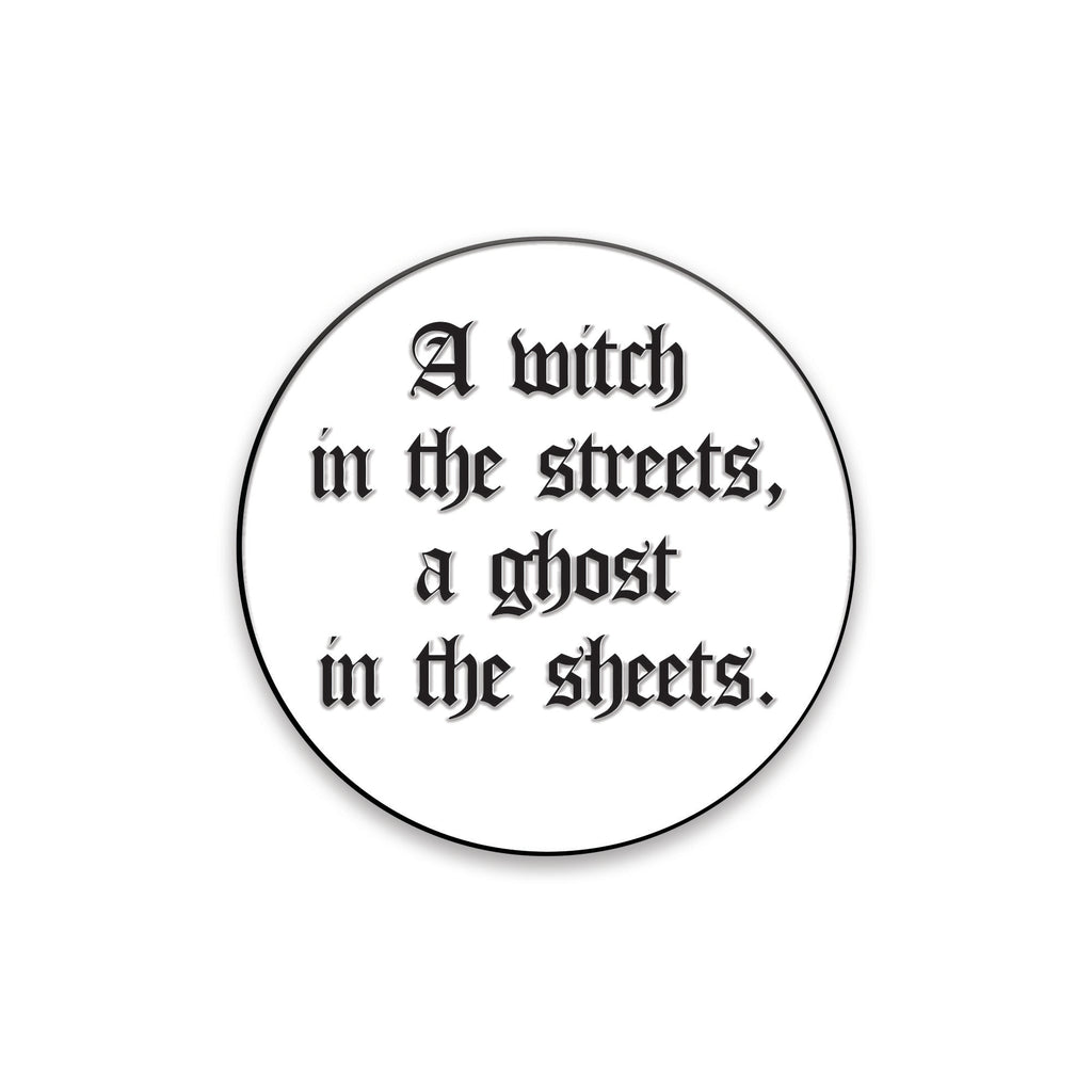 Ghost In The Sheets by Vampotna Enamel Pin