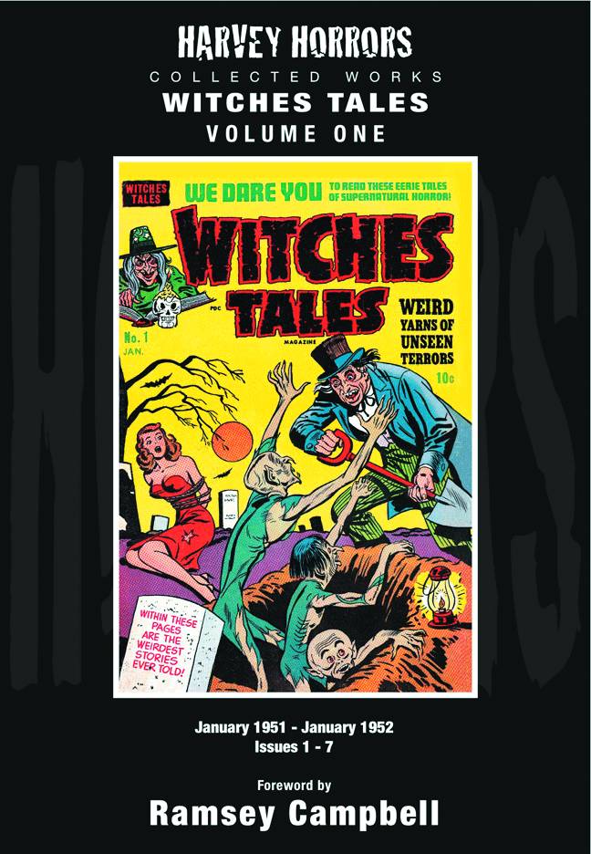 Harvey Horrors Collector's Works Witches Tales Hardcover Volume 01