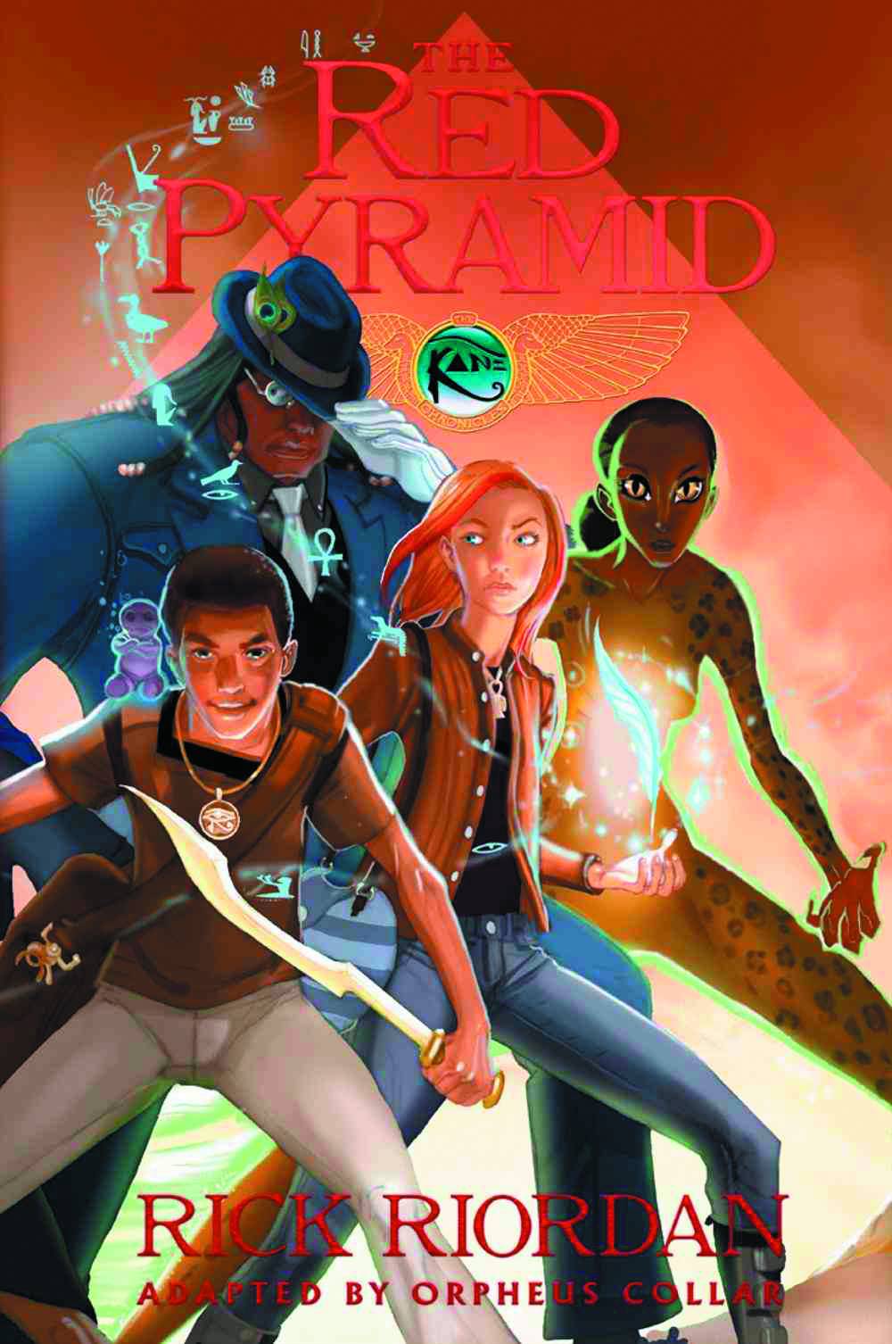 Kane Chronicles Graphic Novel Book 01 Red Pyramid