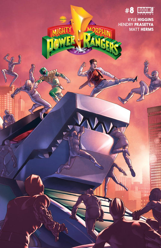 Mighty Morphin Power Rangers #8 Main Cover