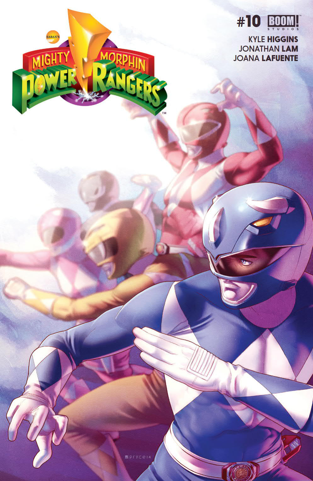 Mighty Morphin Power Rangers #10 Main Cover