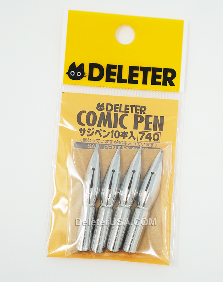 Deleter Comic Pen Knib Set of 10 - 740