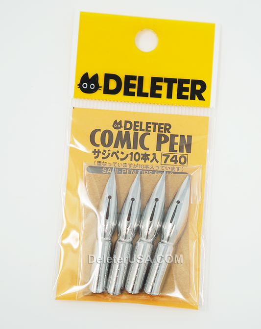 Deleter Comic Pen Nib Set of 10 - 740