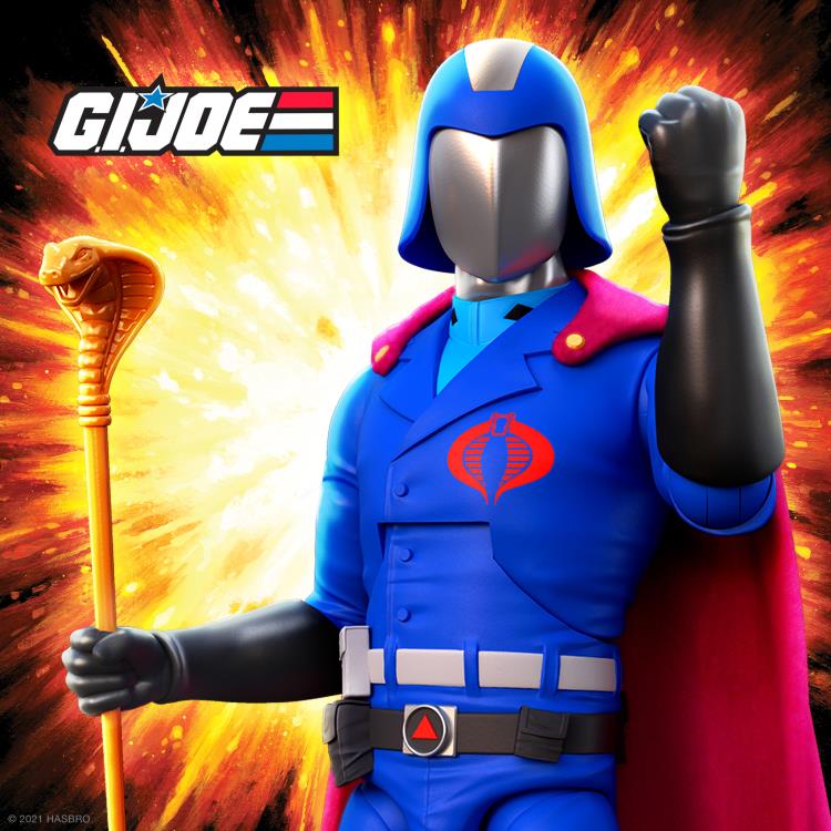 G.I. Joe Ultimates Real American Hero Cobra Commander Action Figure