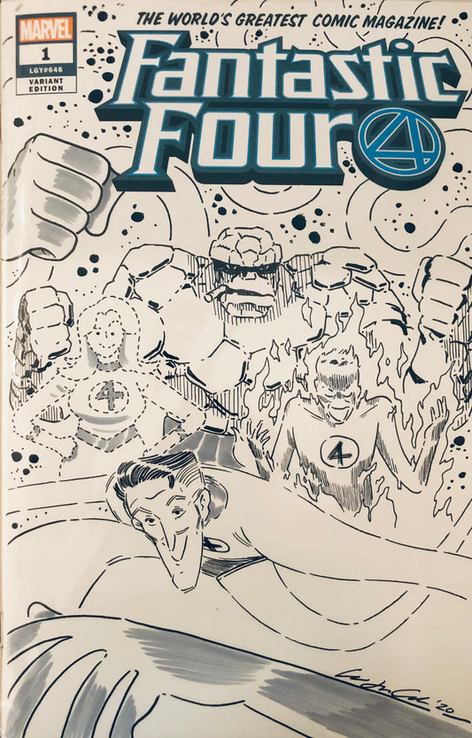 Fantastic Four #1: Wook-Jin Clark Sketch Cover