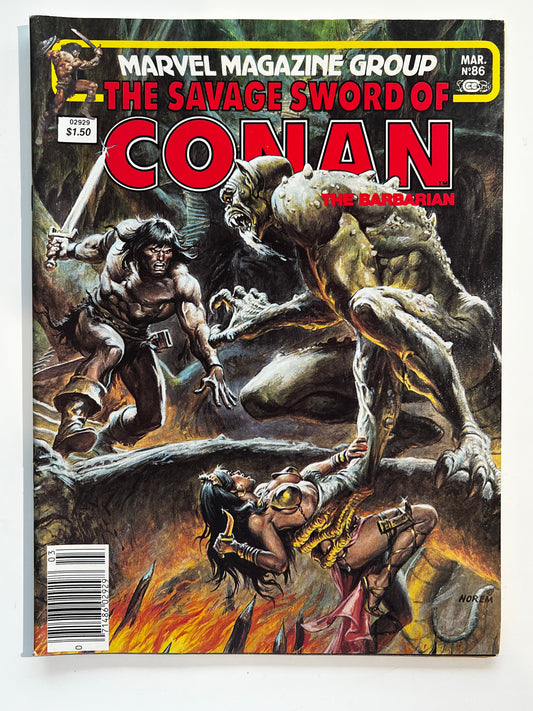 Savage Sword of Conan #86