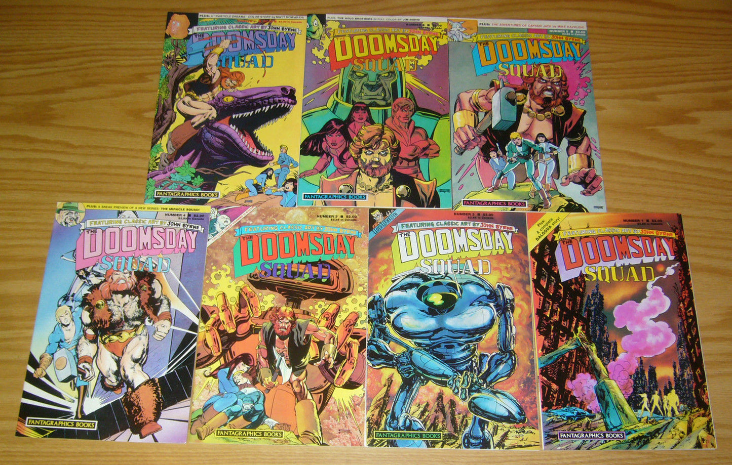 The Doomsday Squad #1-7