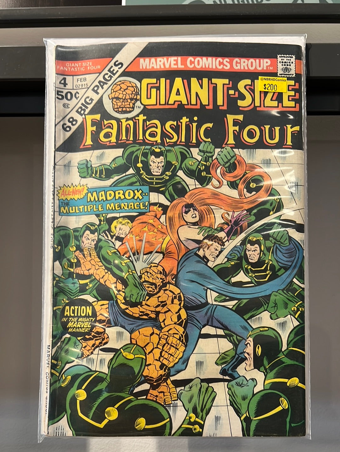Giant-Size Fantastic Four #4