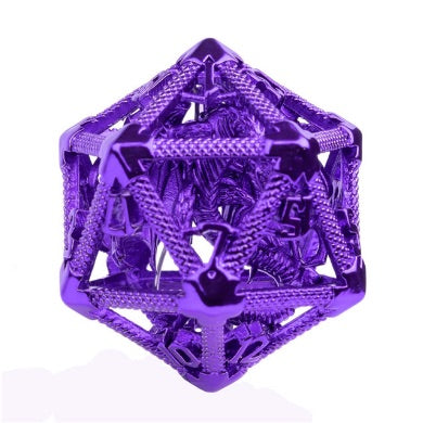 Hollow Dragon Keep D20 - Purple