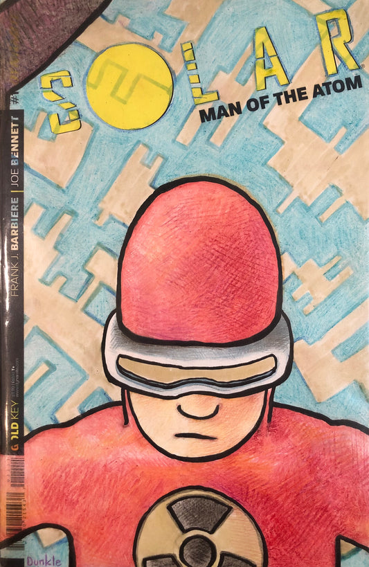 Solar Man of the Atom: David Allan Duncan Sketch Cover