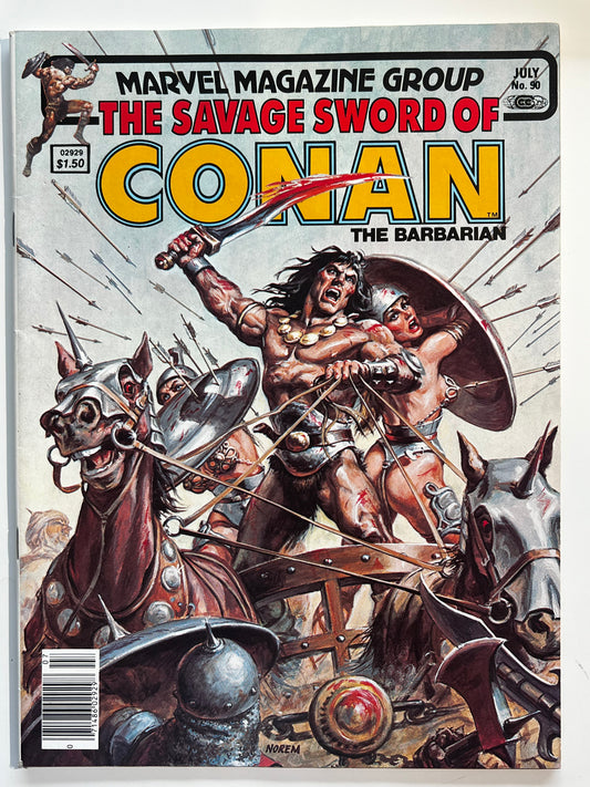 Savage Sword of Conan #90