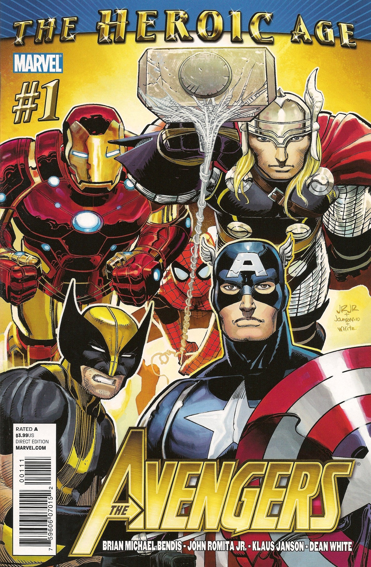 The Avengers: The Heroic Age #1
