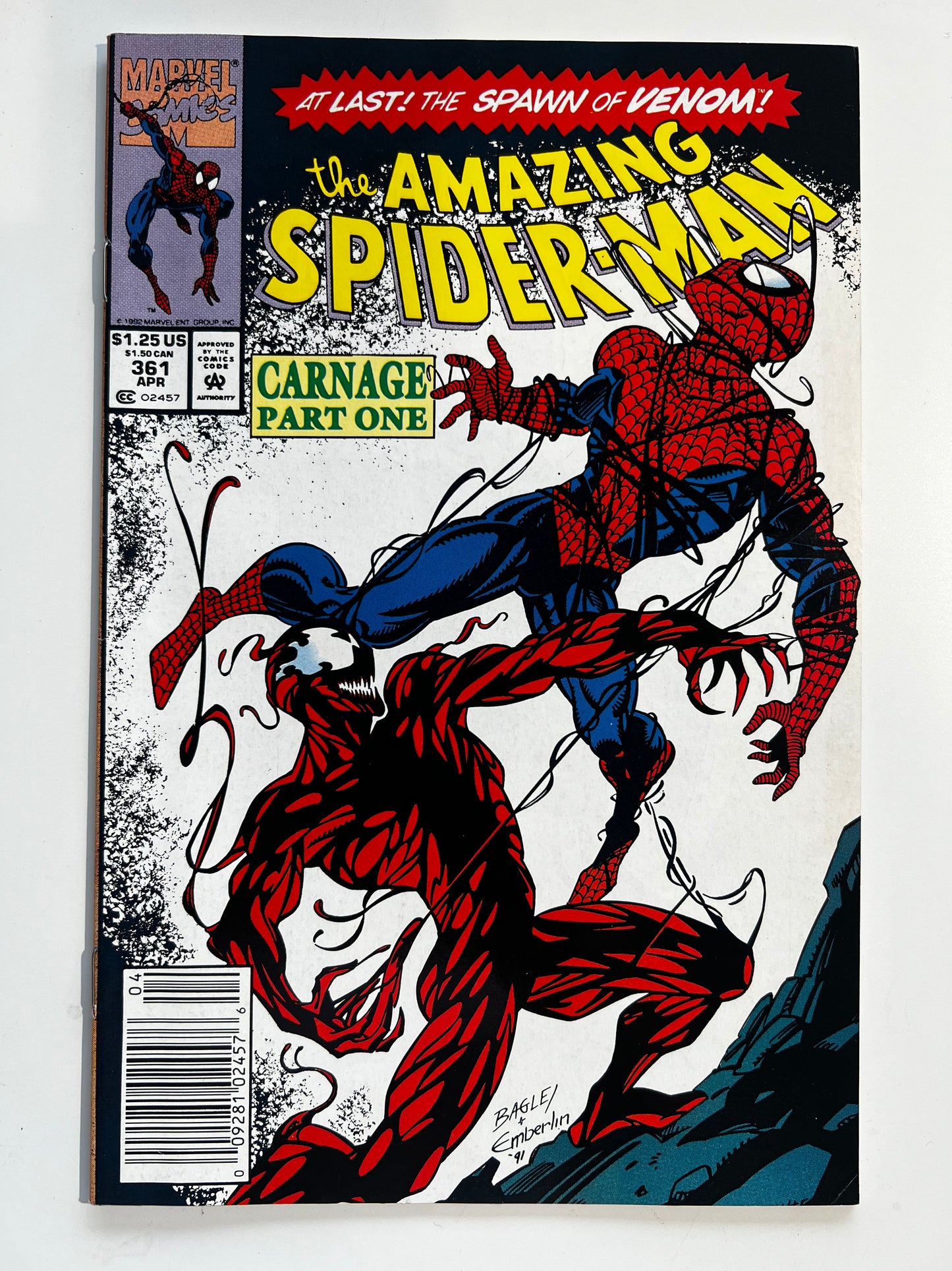 Amazing Spider-Man #361 - First Carnage