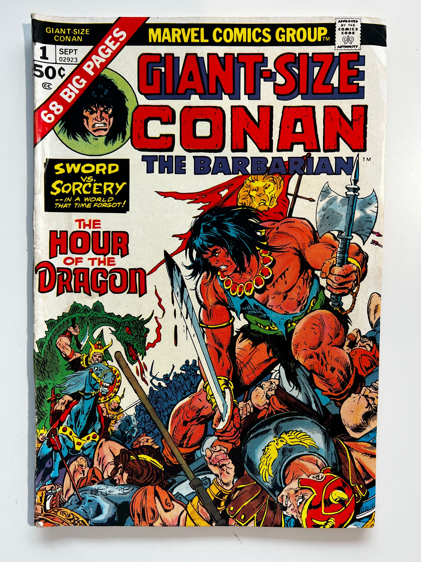 Giant-Size Conan the Barbarian Set #1-4