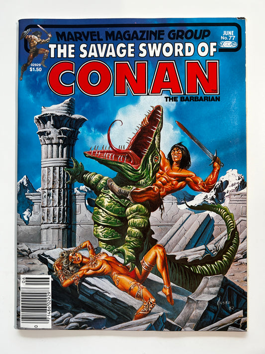 Savage Sword of Conan #77