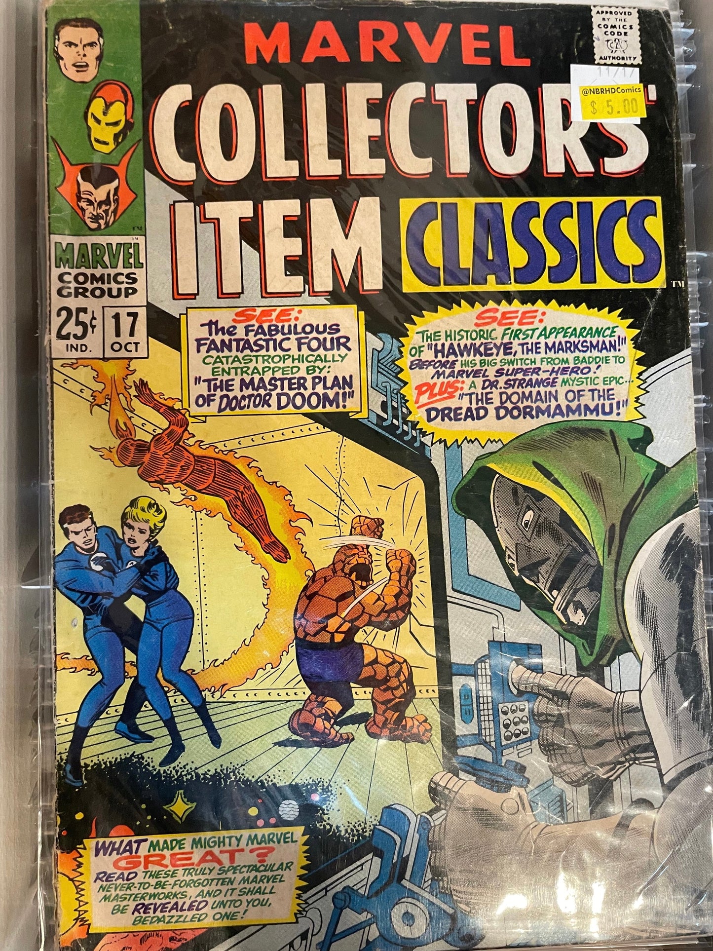 Marvel Collectors’ Item Classics #17