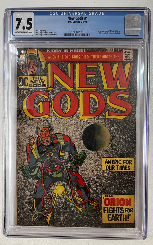 New Gods #1 CGC 7.5