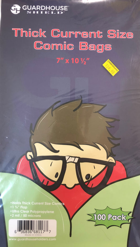 Current Size Comic Bags