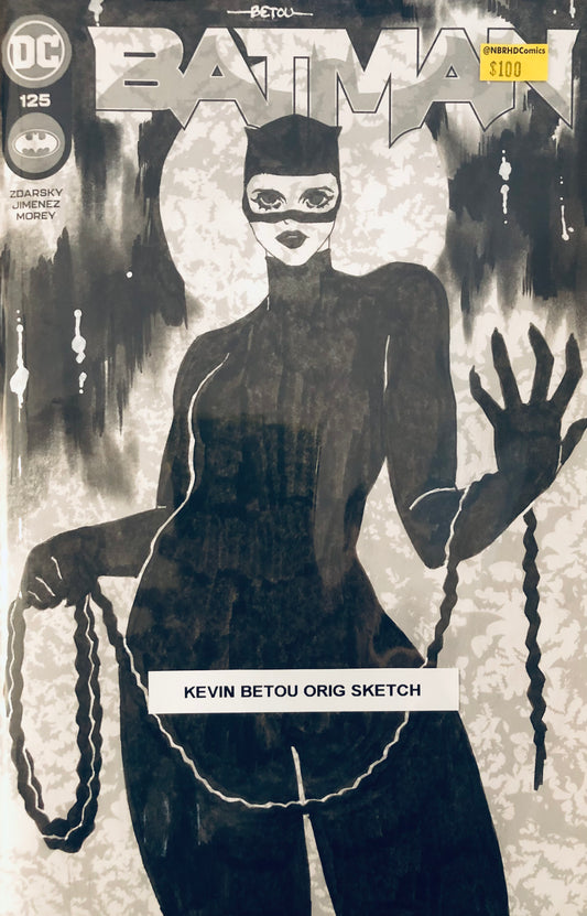 Batman #125: Kevin Betou Sketch Cover