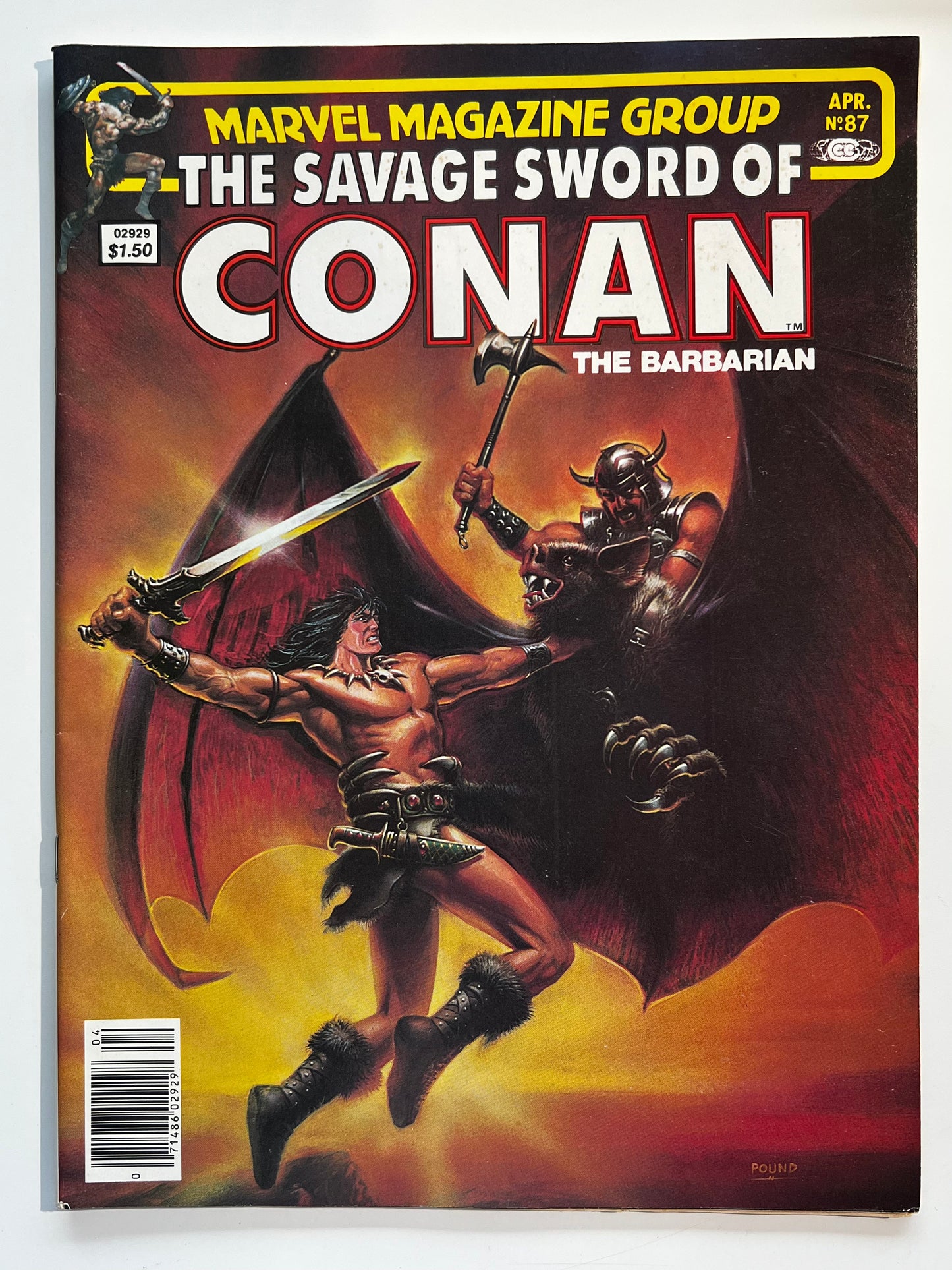 Savage Sword of Conan #87