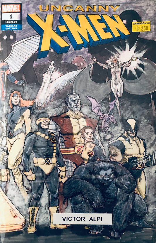 Uncanny X-Men #1: Victor Alpi Sketch Cover