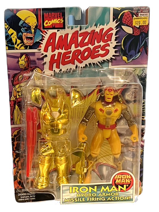 Marvel Comics Amazing Heroes Iron Man Hydro Armor