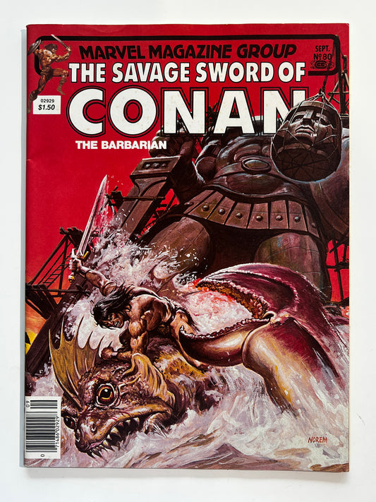Savage Sword of Conan #80
